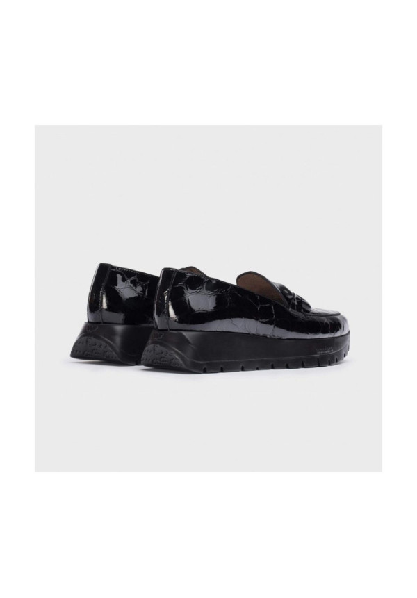 WONDERS MOCASINES NEGRO