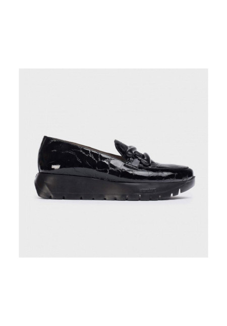 WONDERS MOCASINES NEGRO