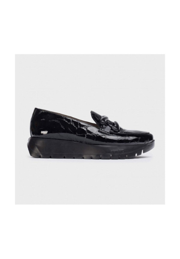 WONDERS MOCASINES NEGRO